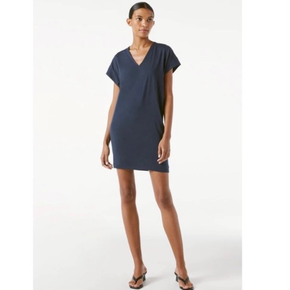 Frame Le V Mini Dress